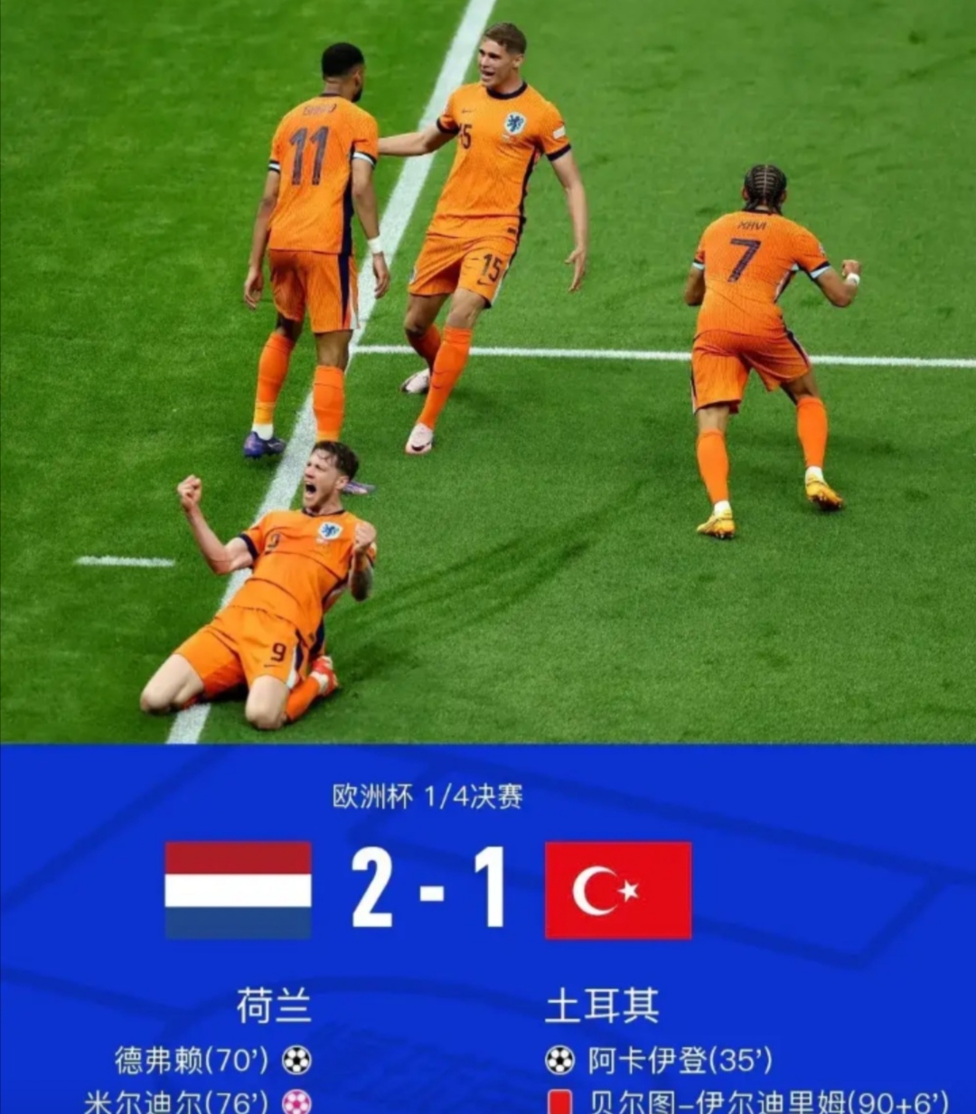 包含土耳其豪门力克荷兰强队,挺进欧洲联赛四强的词条 包含土耳其豪门力克荷兰强队,挺进欧洲联赛四强的词条